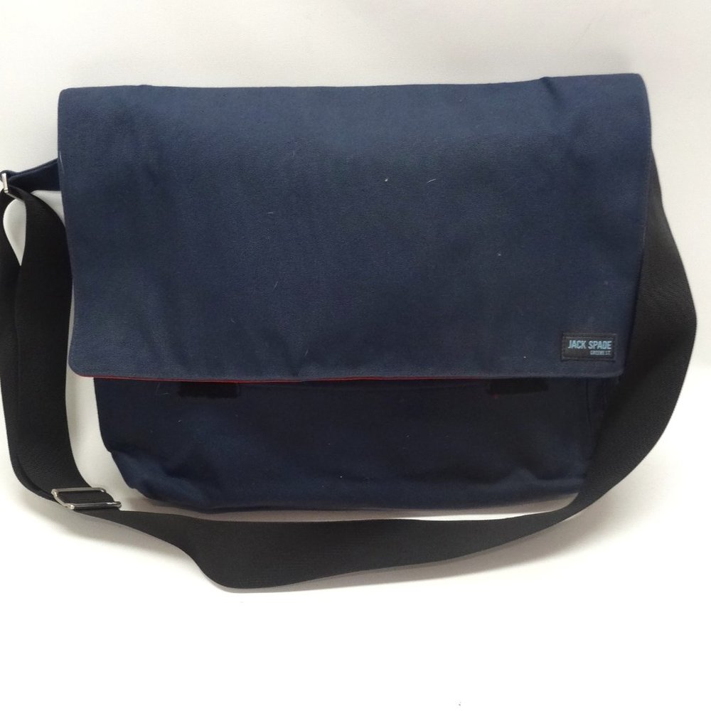 Jack Spade Navy Blue Messenger/Laptop Bag